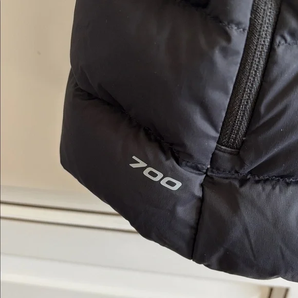 North Face 700 Goose Down Puffer Vest Black Women’s Size Small - Picture 2 of 15